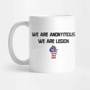 We are Anonymous - We are Legion Mug